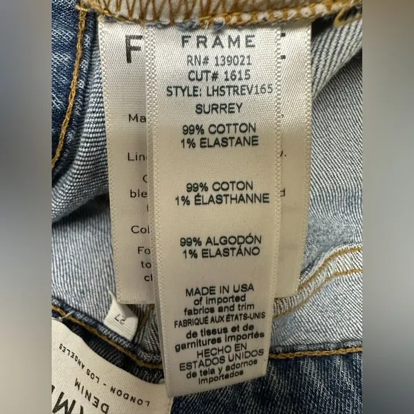 Frame Le High Straight Jeans🦄