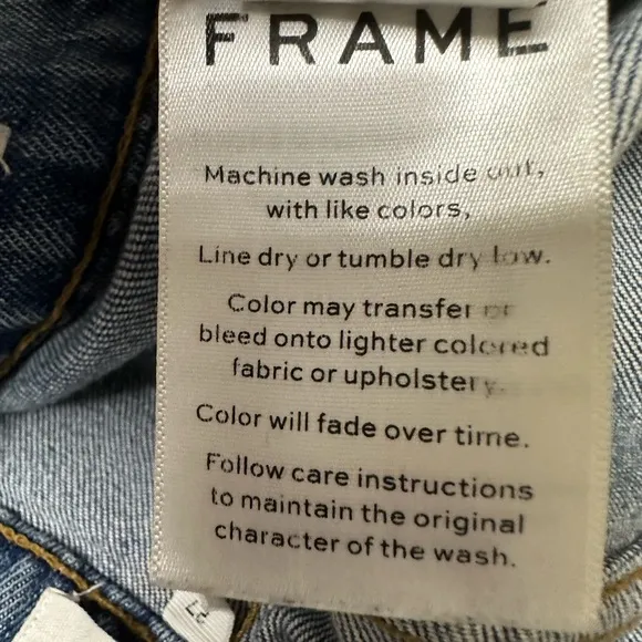 Frame Le High Straight Jeans🦄