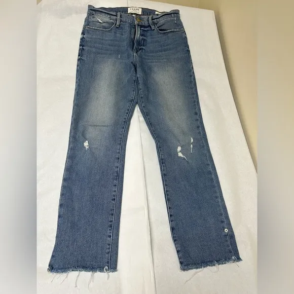 Frame Le High Straight Jeans🦄