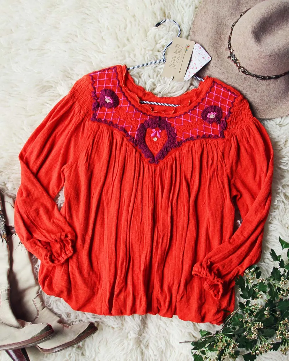 Free People Sweet Begonia Tee