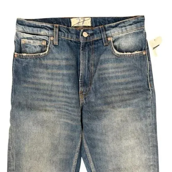 Free People We the Free Vixen Cigarette Jeans Straight Leg High-Rise Size 26 NWT