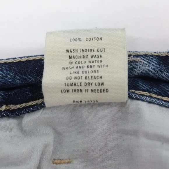 Gilded Intent 90's Loose Women's Blue Mom Jeans Size 25 x 30