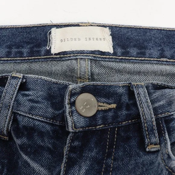 Gilded Intent 90's Loose Women's Blue Mom Jeans Size 25 x 30