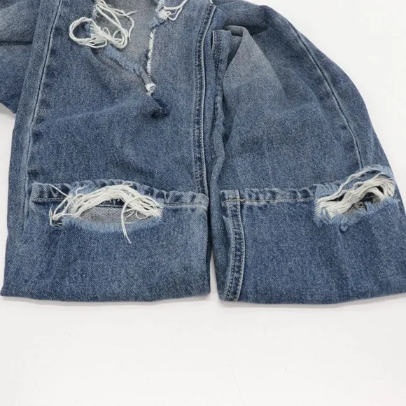Gilded Intent 90's Loose Women's Blue Mom Jeans Size 25 x 30