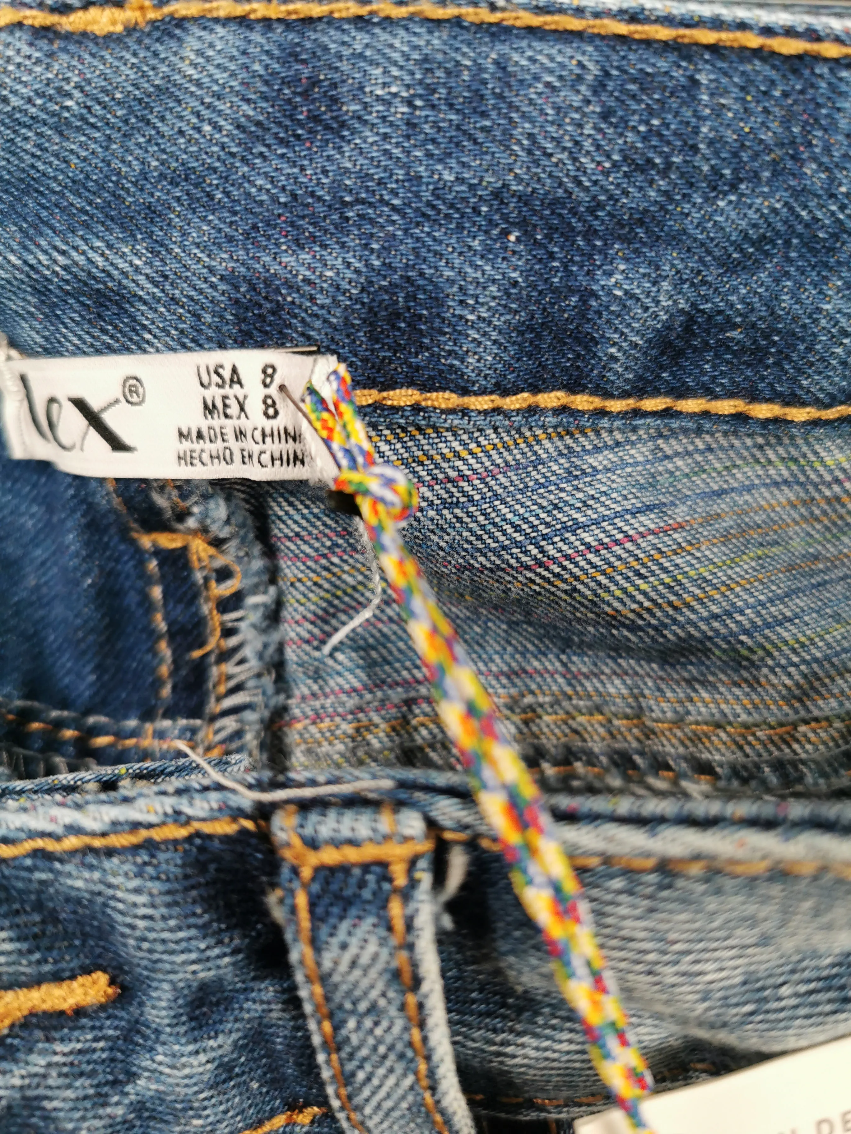 GIRL SIZE(S) (7 YEARS, 8 YEARS, 10 YEARS, 12 YEARS, 14 YEARS) - DEX Kids, Patched, Rolled Cuff Jeans NWT B27, B41, B54