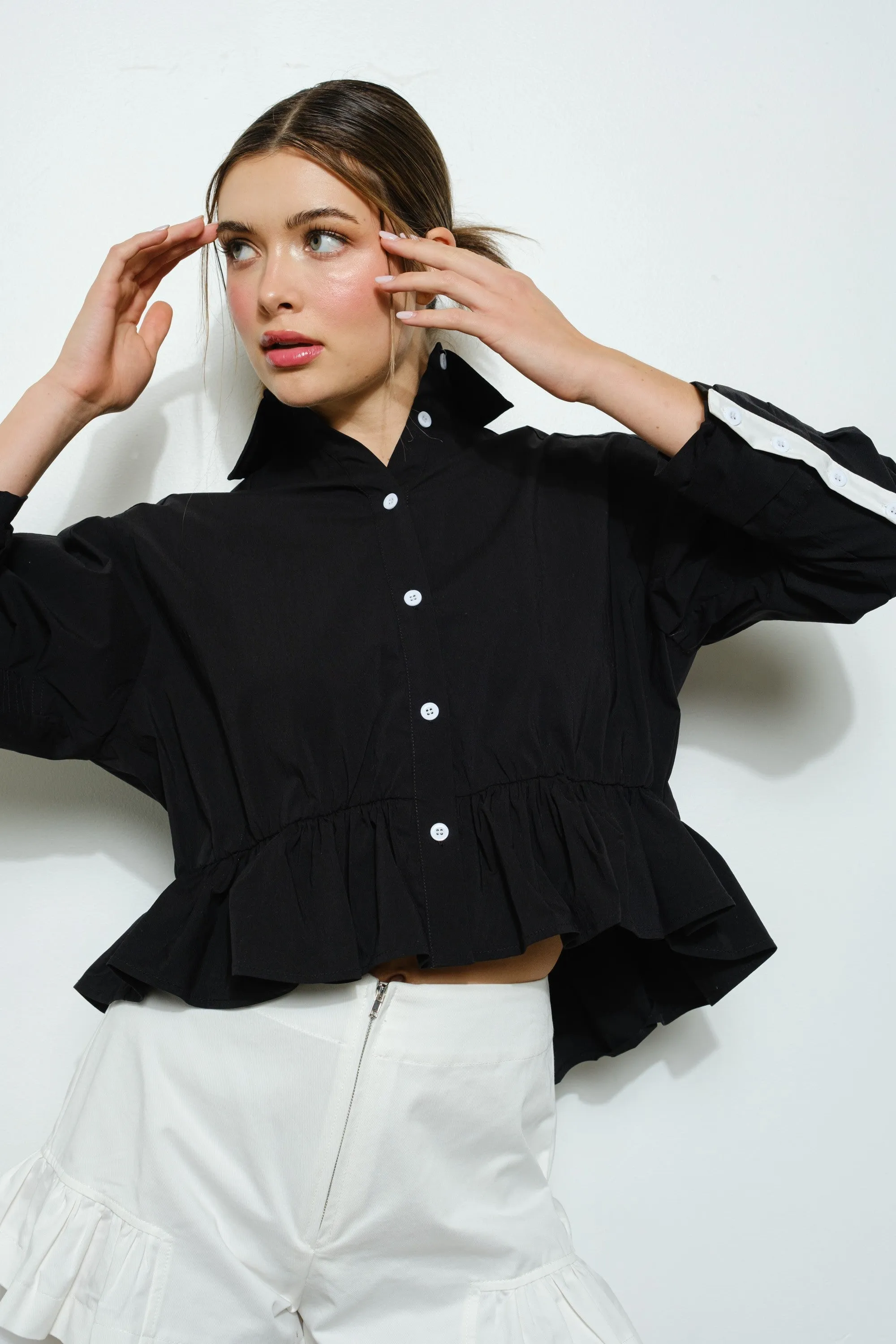 Go To Peplum Blouse (More Colors)
