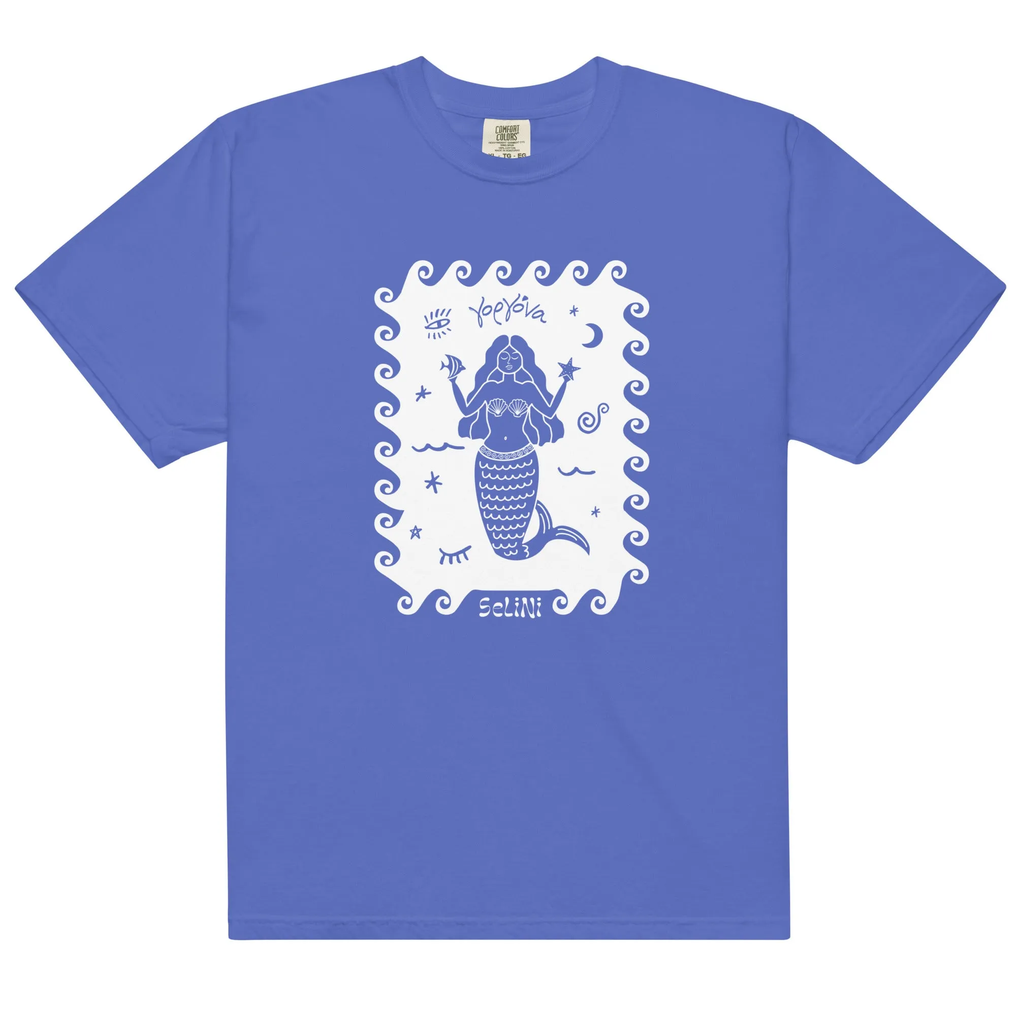 Gorgona (Mermaid) T-Shirt in Blue