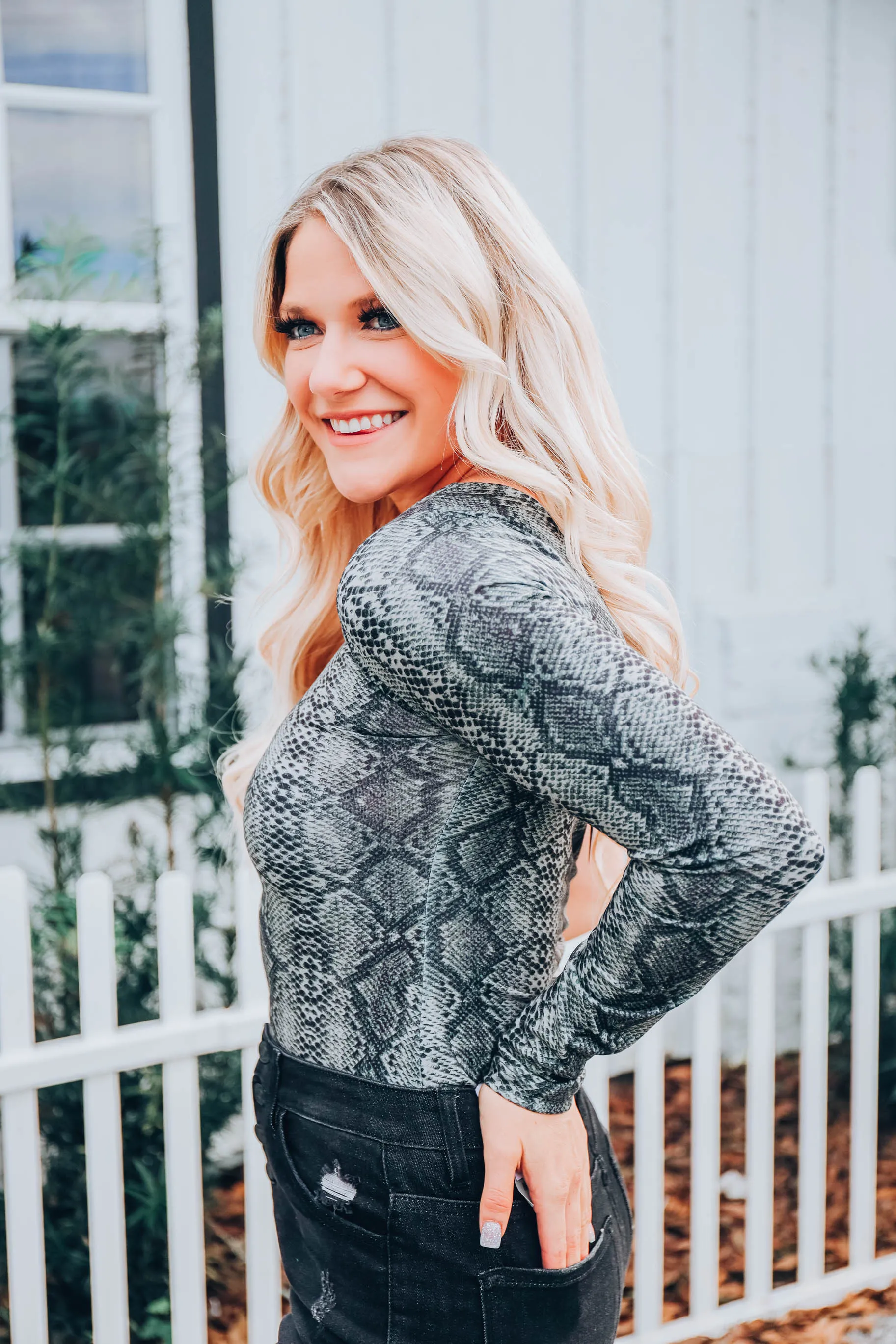 Gracie One-Shoulder Bodysuit