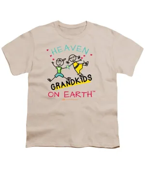 Grandkids Heaven on Earth - Youth T-Shirt