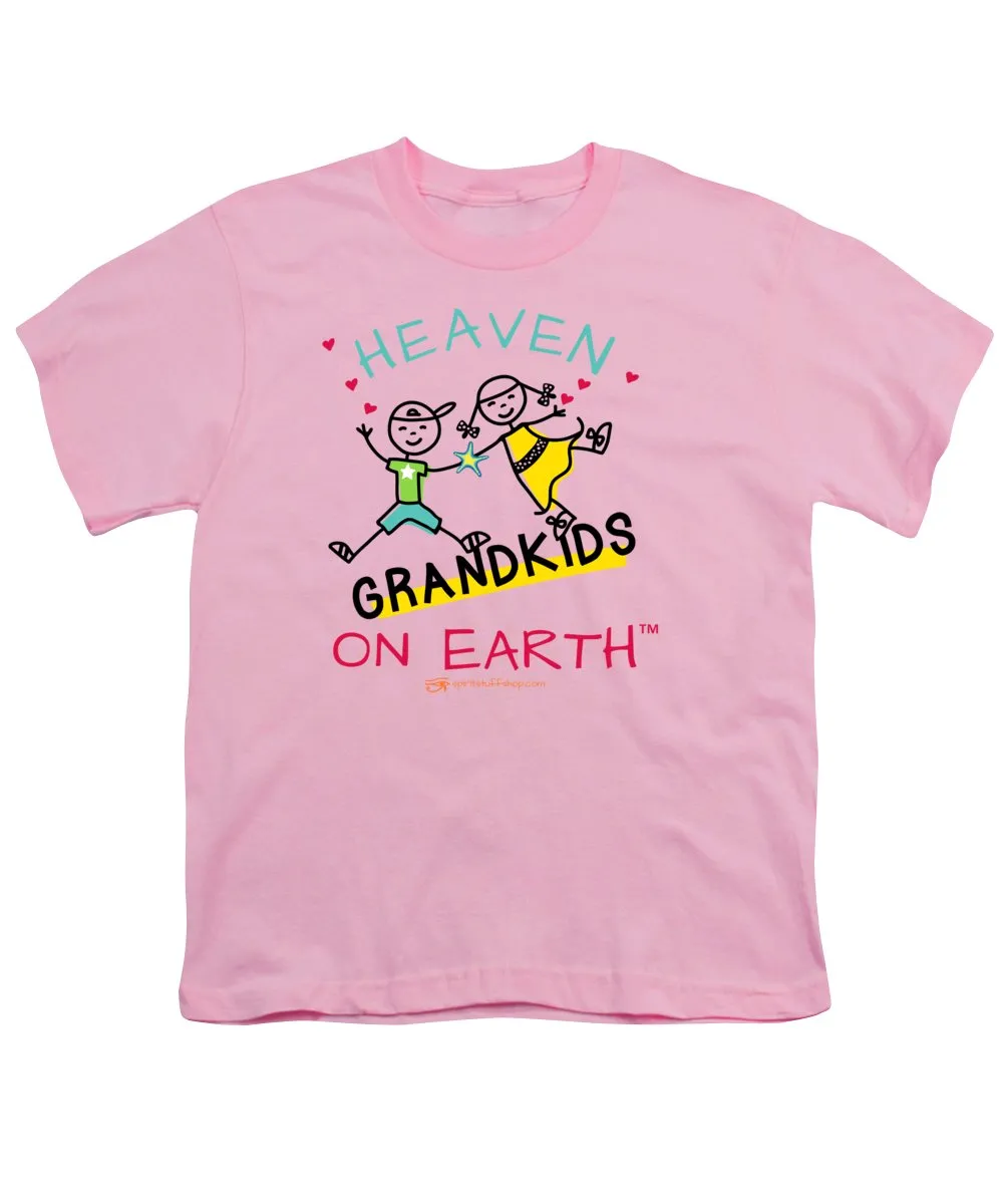 Grandkids Heaven on Earth - Youth T-Shirt