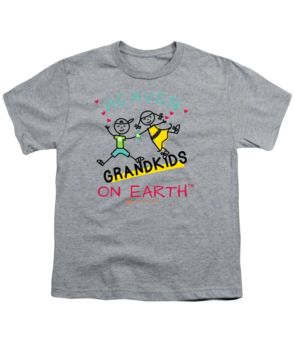 Grandkids Heaven on Earth - Youth T-Shirt
