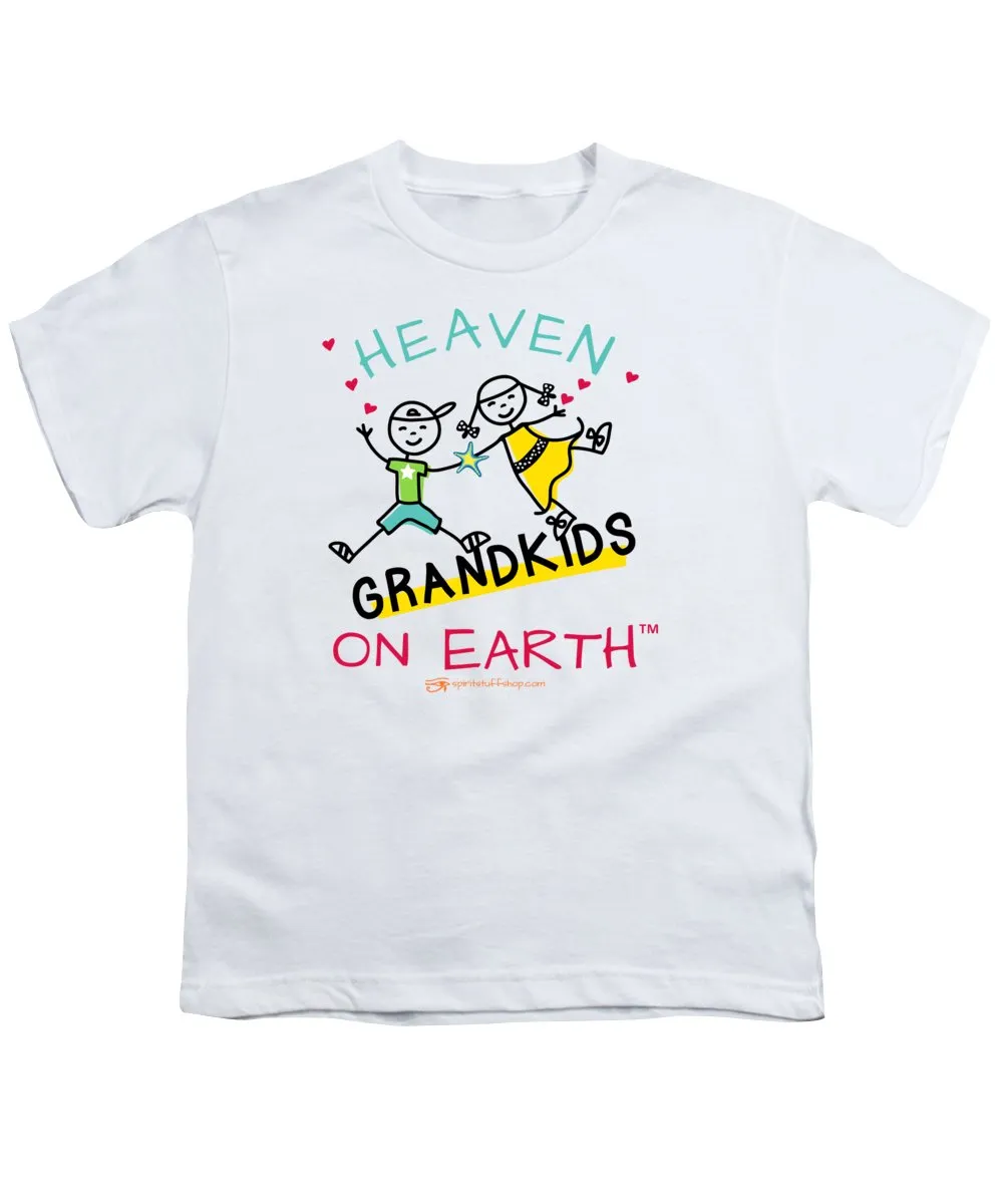 Grandkids Heaven on Earth - Youth T-Shirt