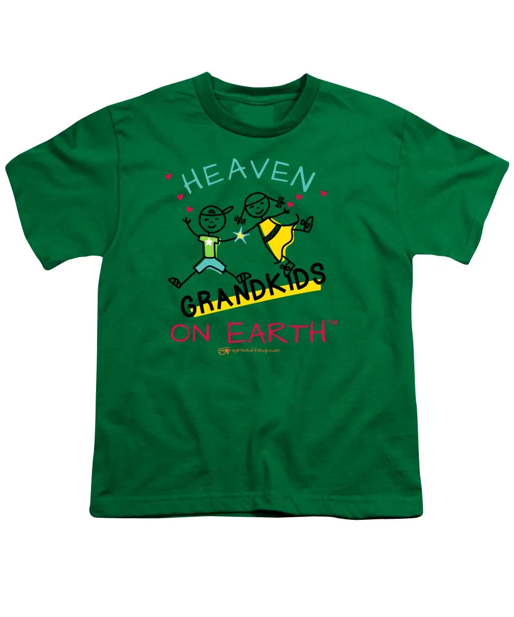 Grandkids Heaven on Earth - Youth T-Shirt