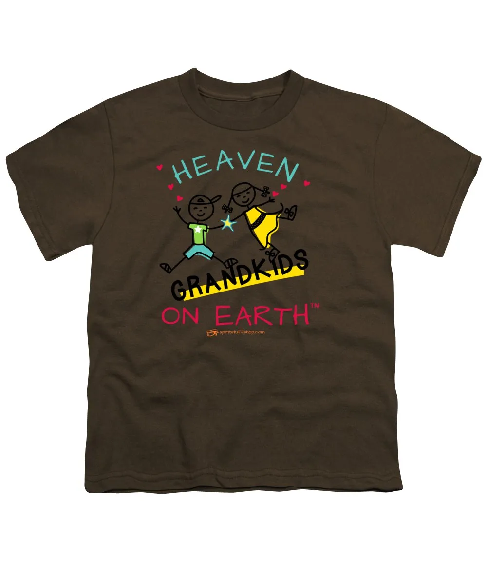 Grandkids Heaven on Earth - Youth T-Shirt