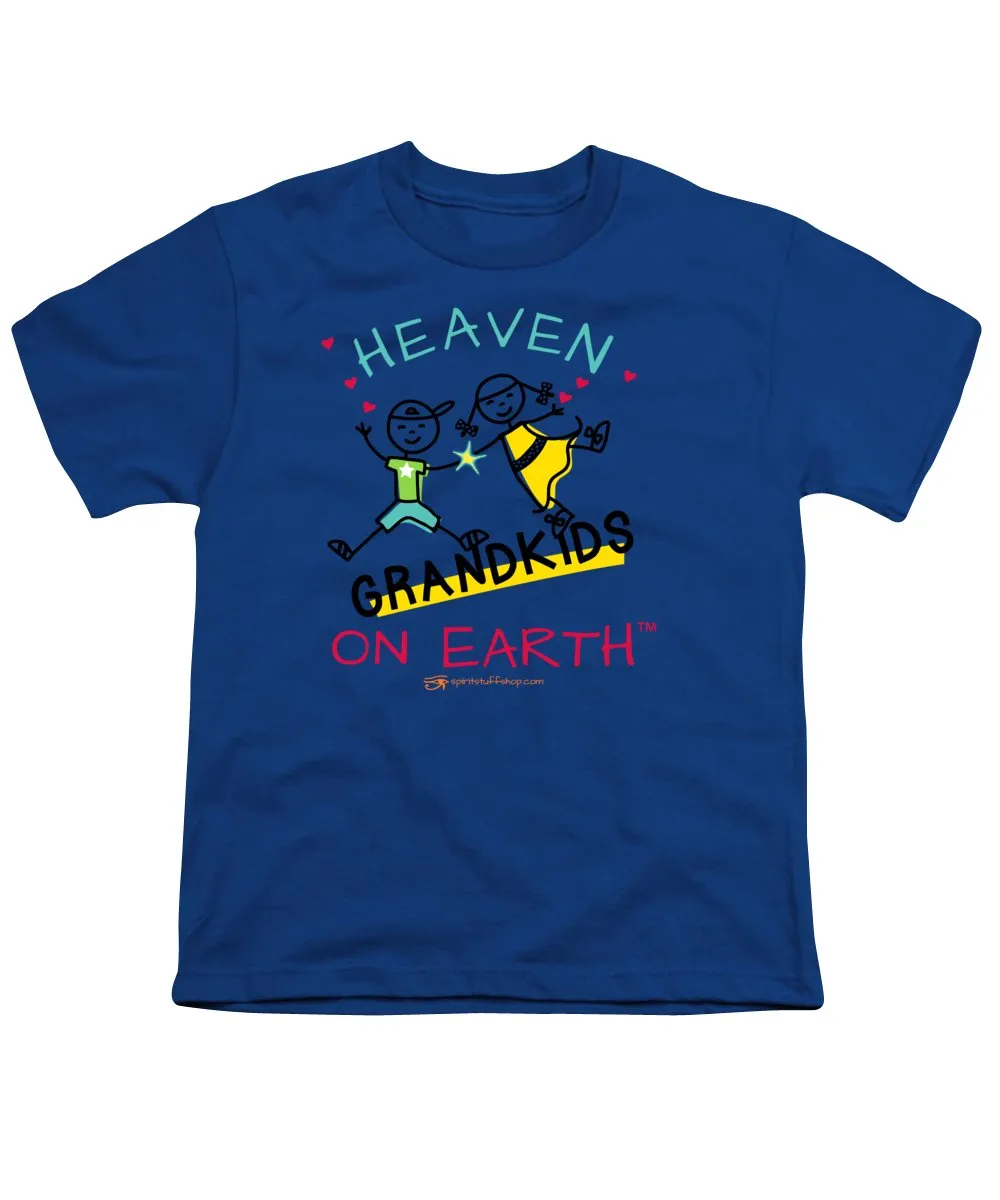 Grandkids Heaven on Earth - Youth T-Shirt