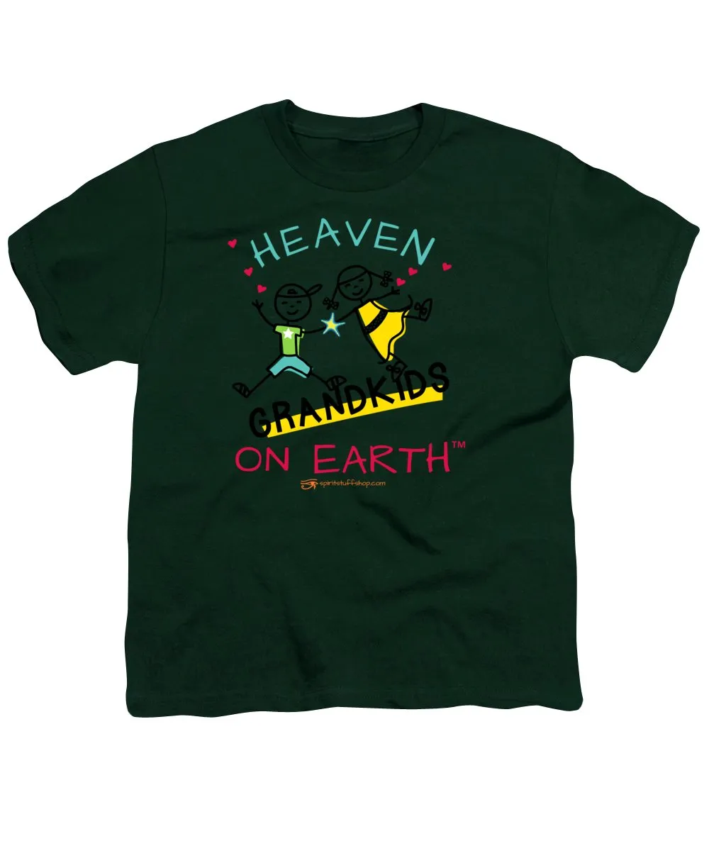 Grandkids Heaven on Earth - Youth T-Shirt