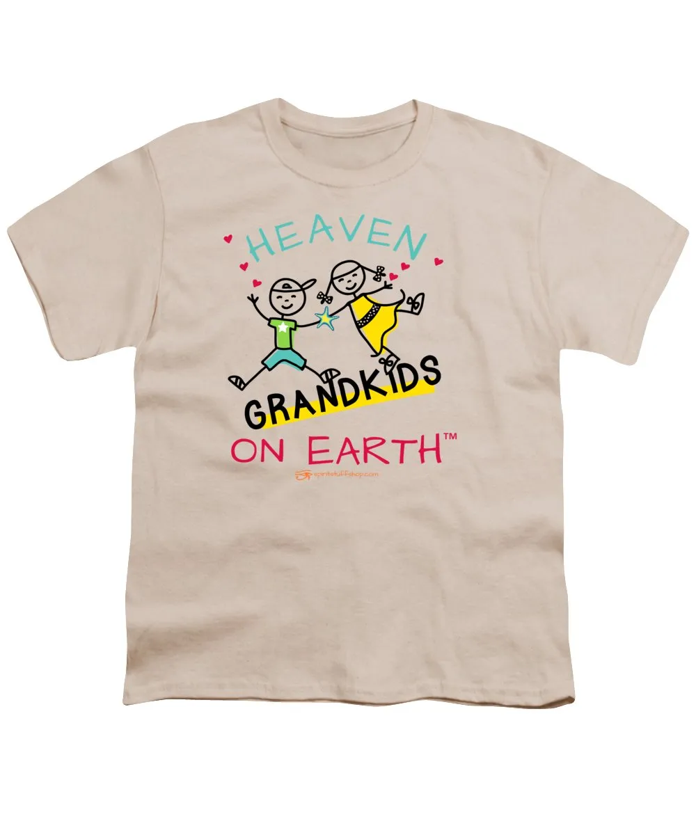 Grandkids Heaven on Earth - Youth T-Shirt