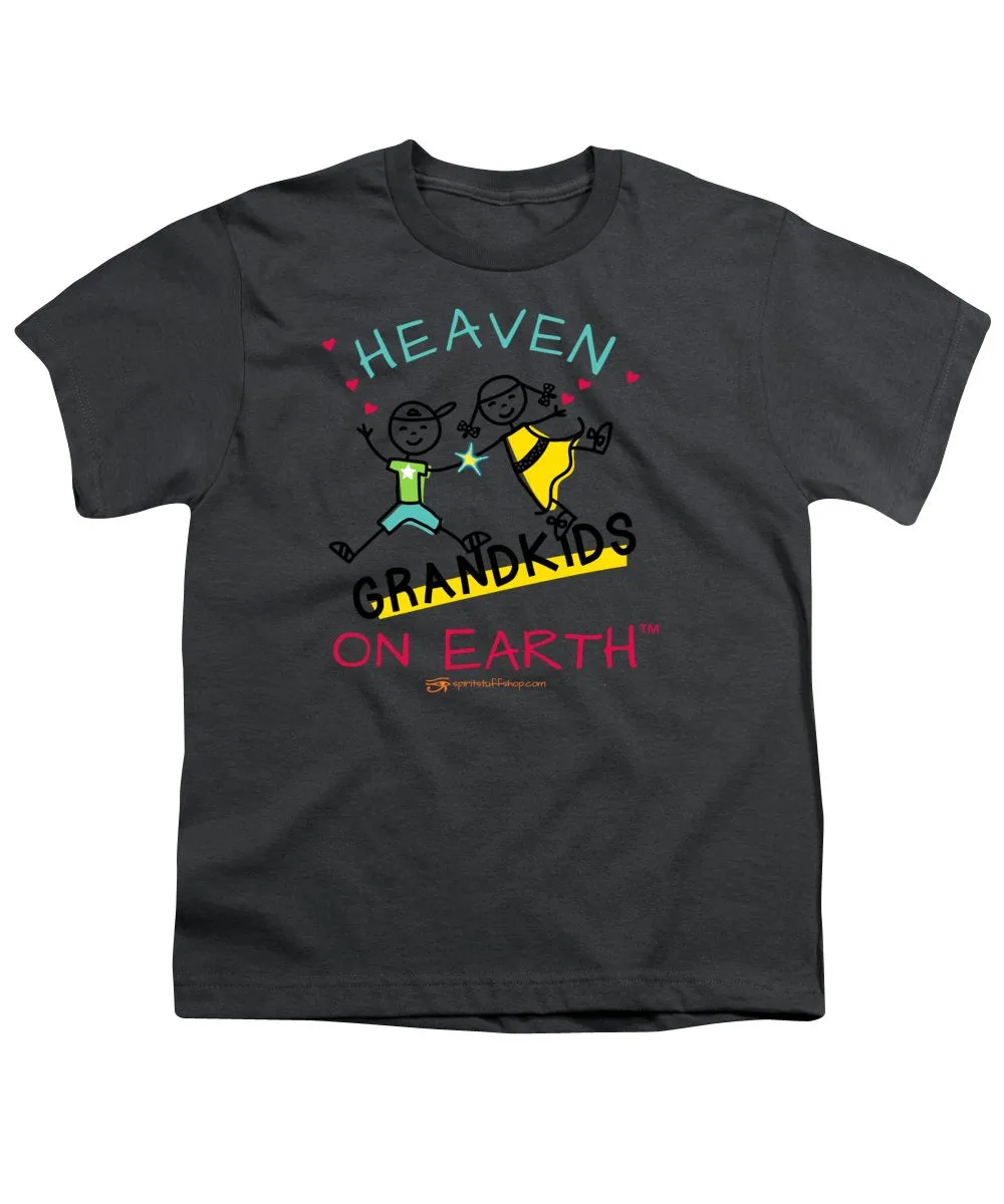 Grandkids Heaven on Earth - Youth T-Shirt