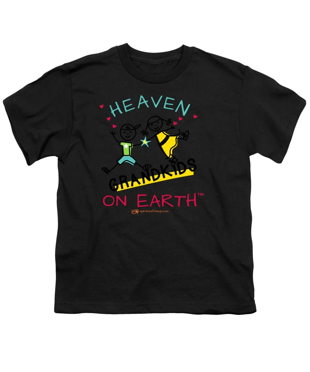 Grandkids Heaven on Earth - Youth T-Shirt