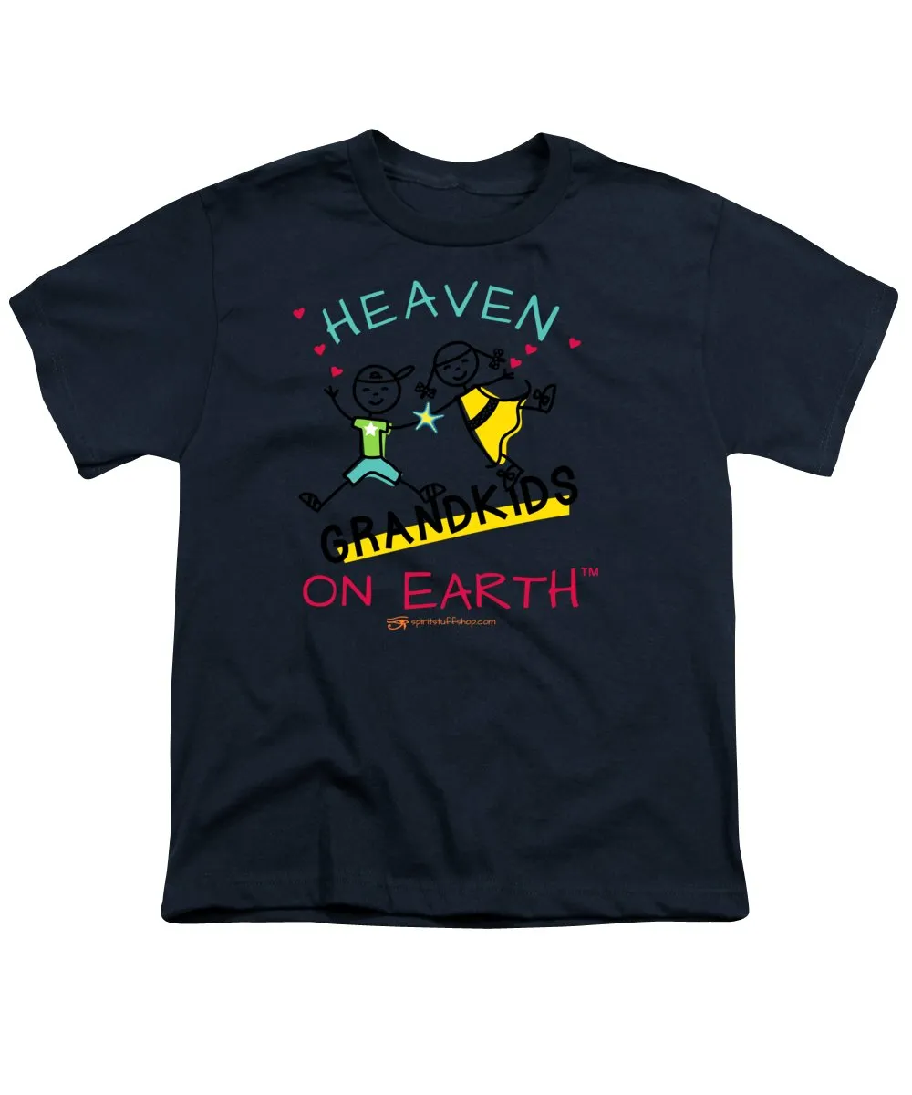 Grandkids Heaven on Earth - Youth T-Shirt