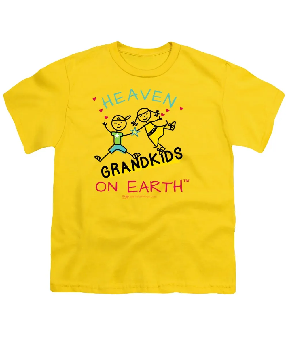 Grandkids Heaven on Earth - Youth T-Shirt