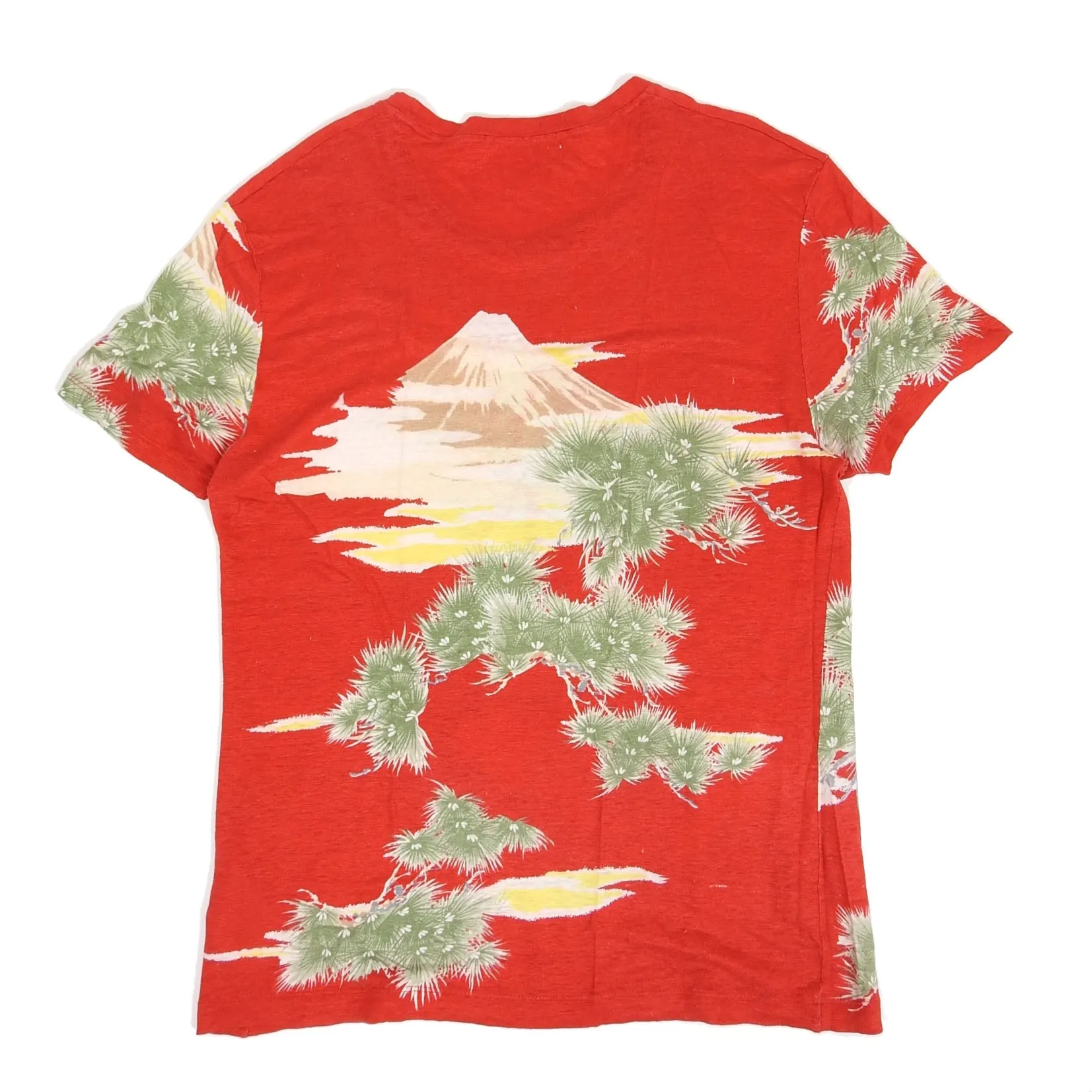 Gucci Graphic Linen T-Shirt Size XS