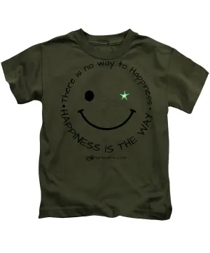 Happiness Is The Way - Kids T-Shirt