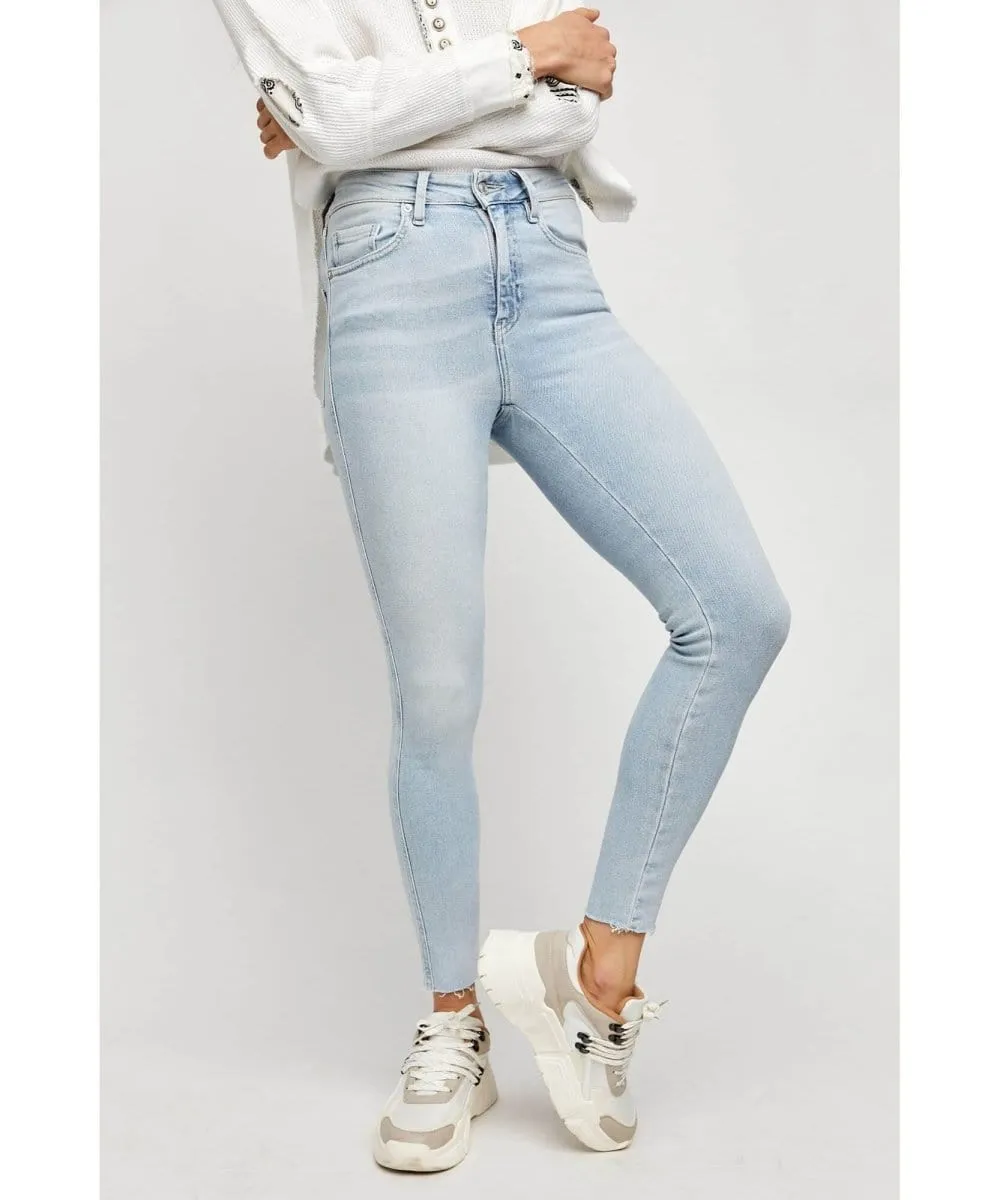 Havanna Blue Straight Leg Stretch Jean