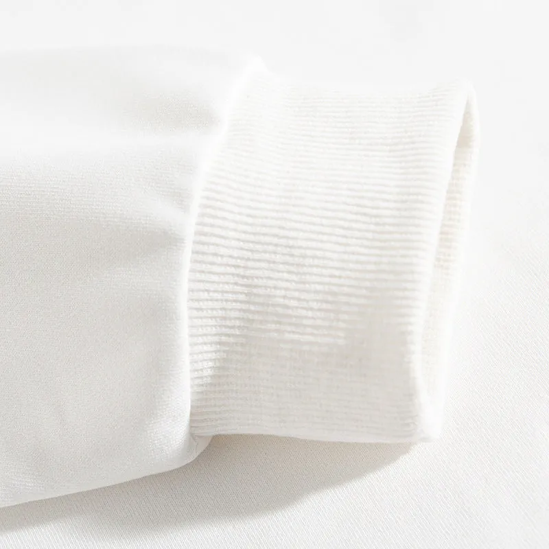 Hello Christmas O-Neck White Sweater P