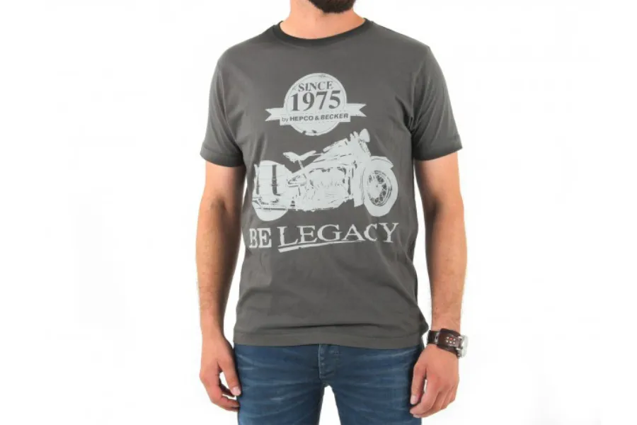 Hepco & Becker Legacy T-Shirts printed - Grey