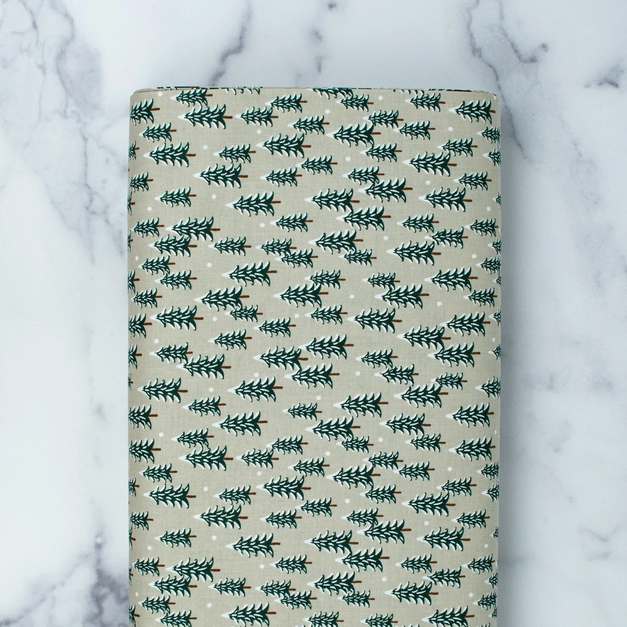 Holiday Classics by Rifle Paper Co. - Fir Trees - Linen Color