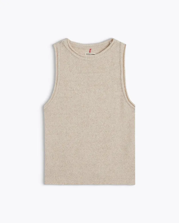 Homecore - Niobe Linen Top - Ecru