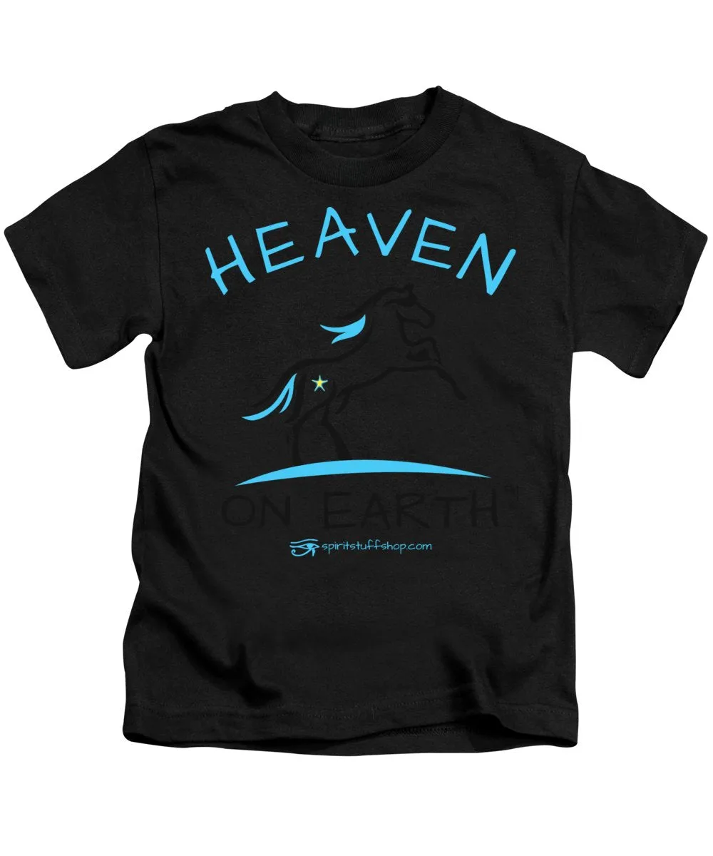 Horse Heaven On Earth - Kids T-Shirt