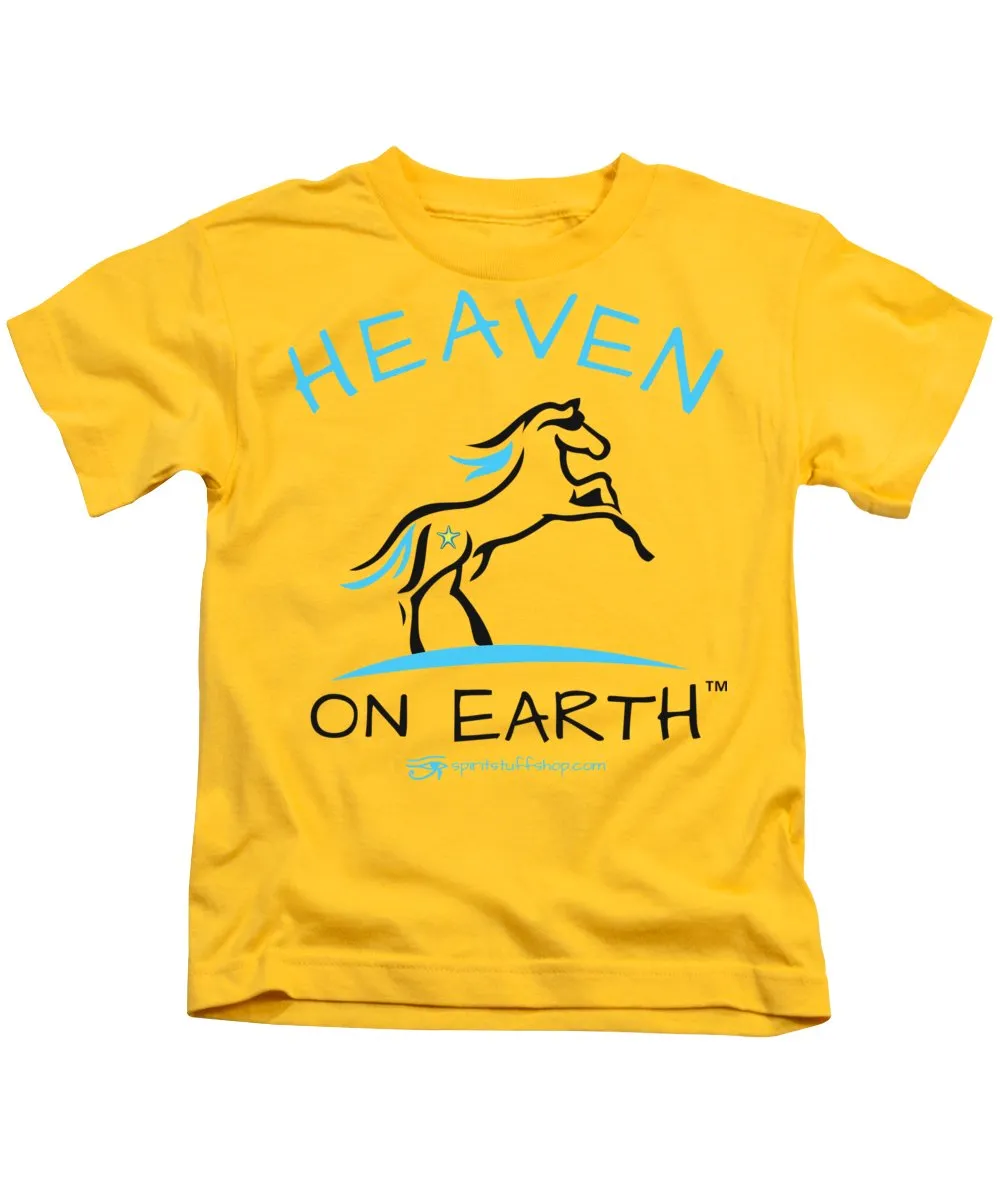 Horse Heaven On Earth - Kids T-Shirt