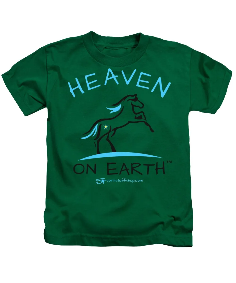 Horse Heaven On Earth - Kids T-Shirt