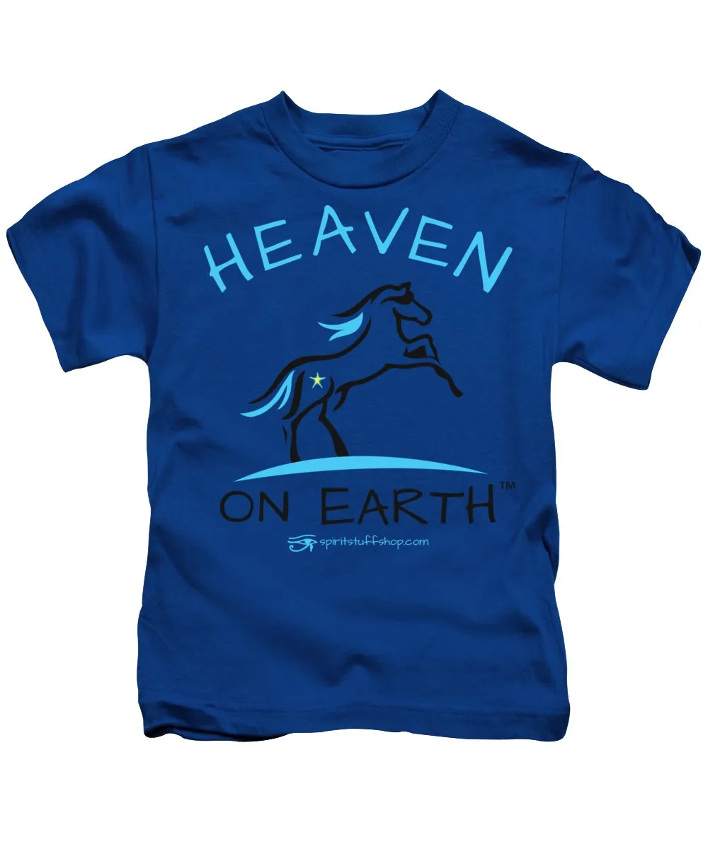 Horse Heaven On Earth - Kids T-Shirt