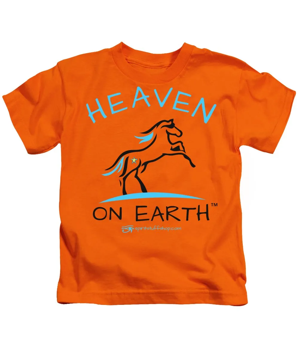 Horse Heaven On Earth - Kids T-Shirt