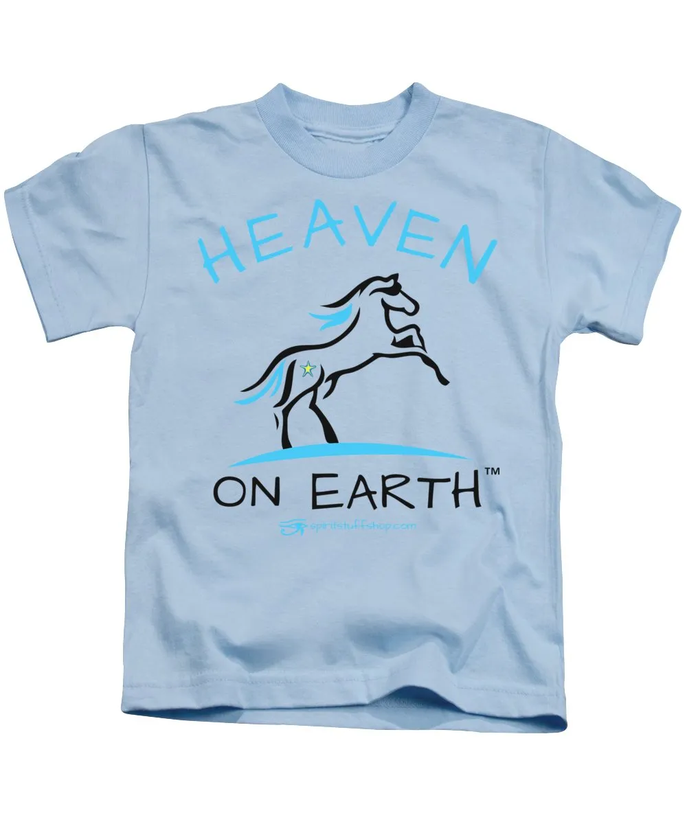 Horse Heaven On Earth - Kids T-Shirt