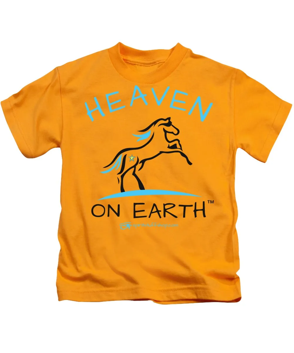 Horse Heaven On Earth - Kids T-Shirt