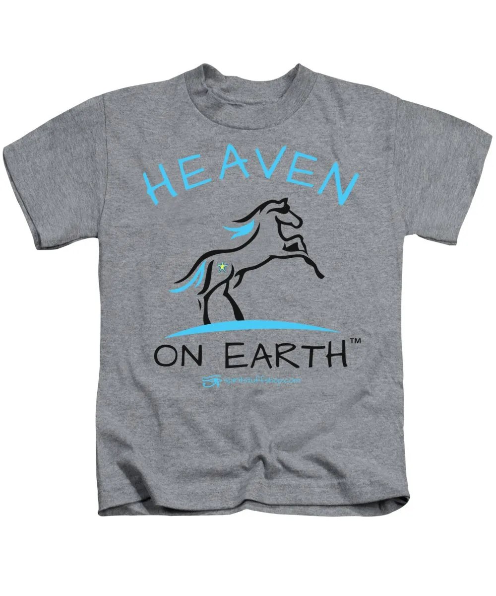 Horse Heaven On Earth - Kids T-Shirt