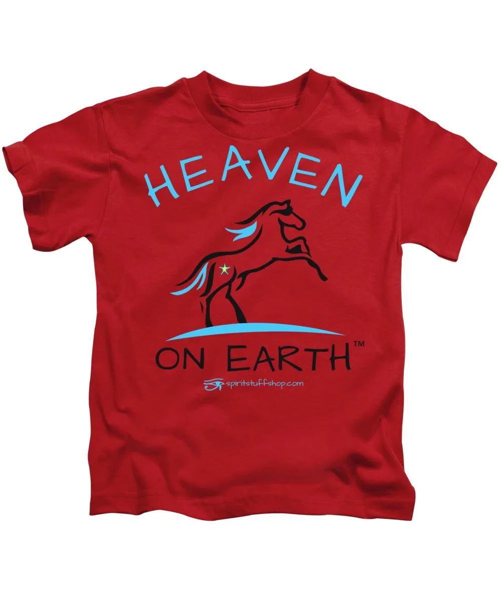 Horse Heaven On Earth - Kids T-Shirt