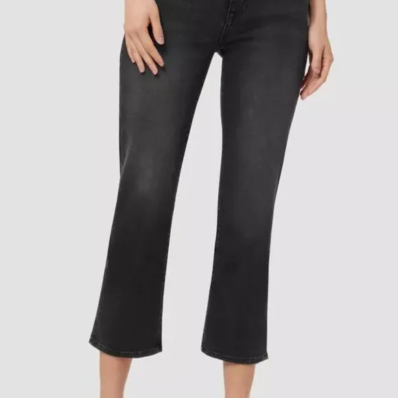 Hudson Noa Mid Rise Straight Crop Jeans in Twin Flame Size 31 NWOT
