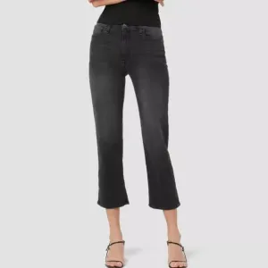 Hudson Noa Mid Rise Straight Crop Jeans in Twin Flame Size 31 NWOT