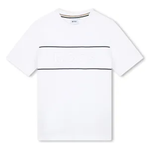 Hugo Boss Line White T-Shirt