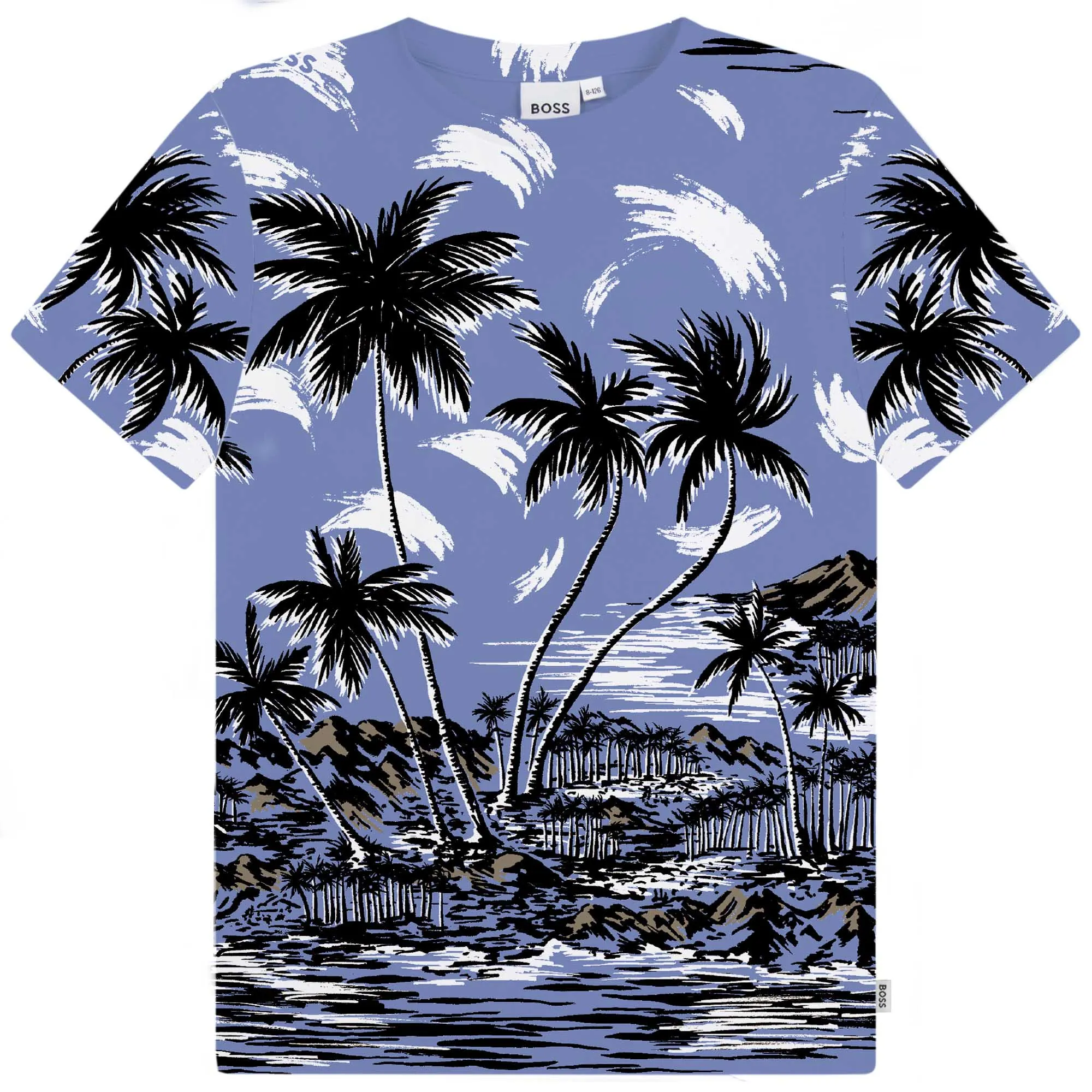 Hugo Boss Palm Tree T-Shirt