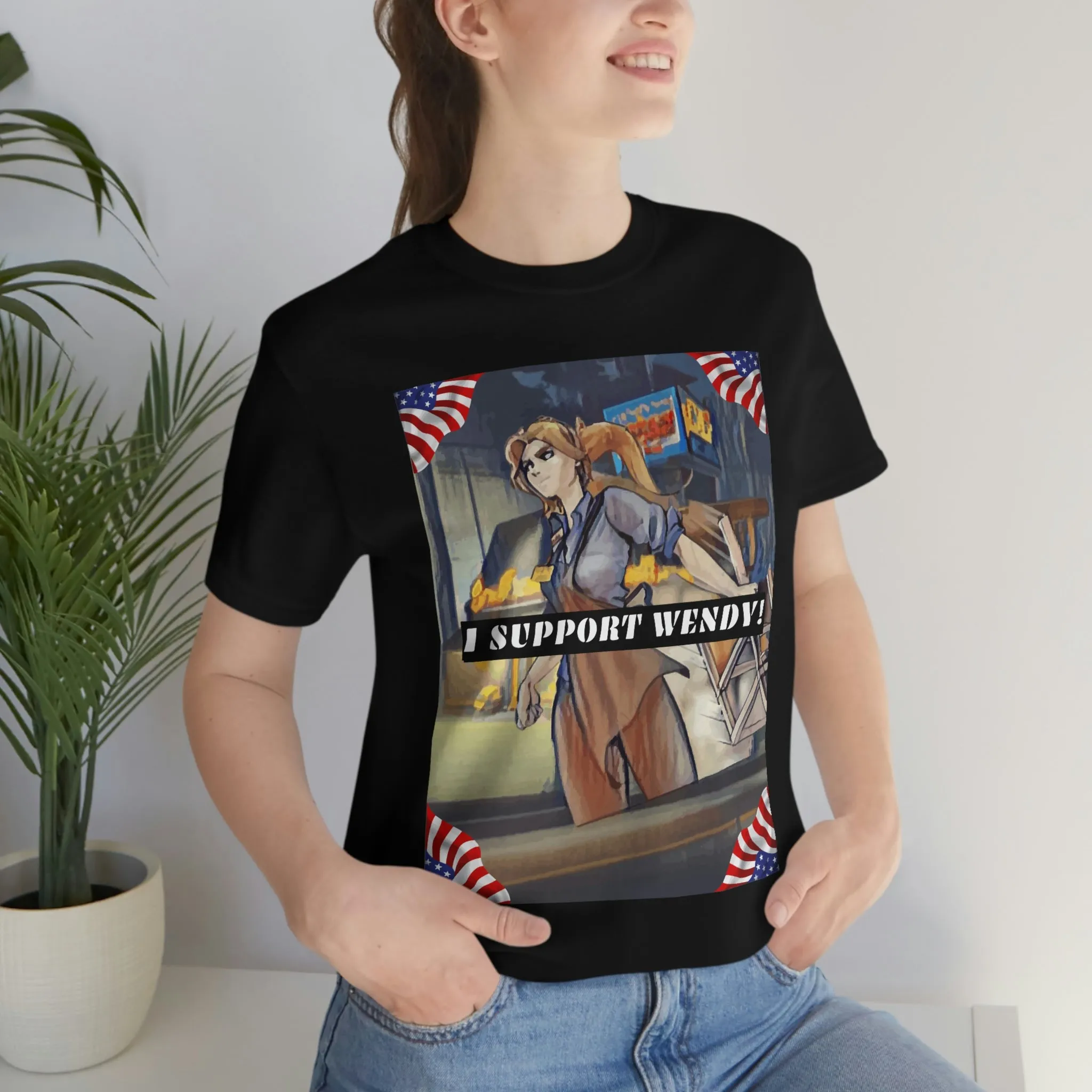 I Support Wendy! Short Sleeve Tee