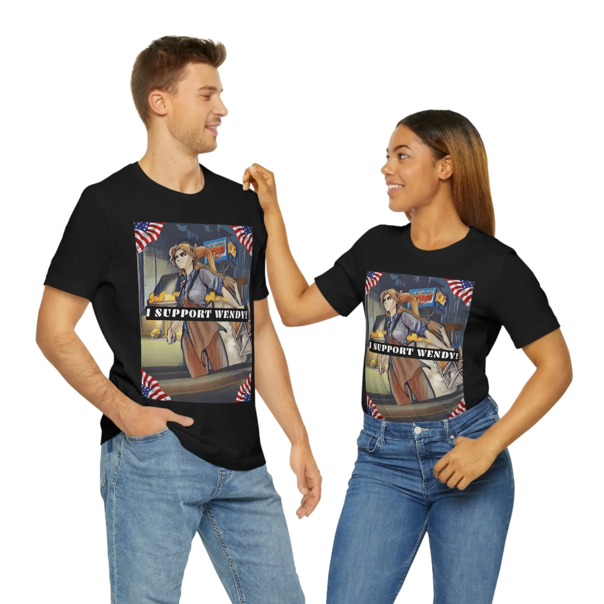 I Support Wendy! Short Sleeve Tee