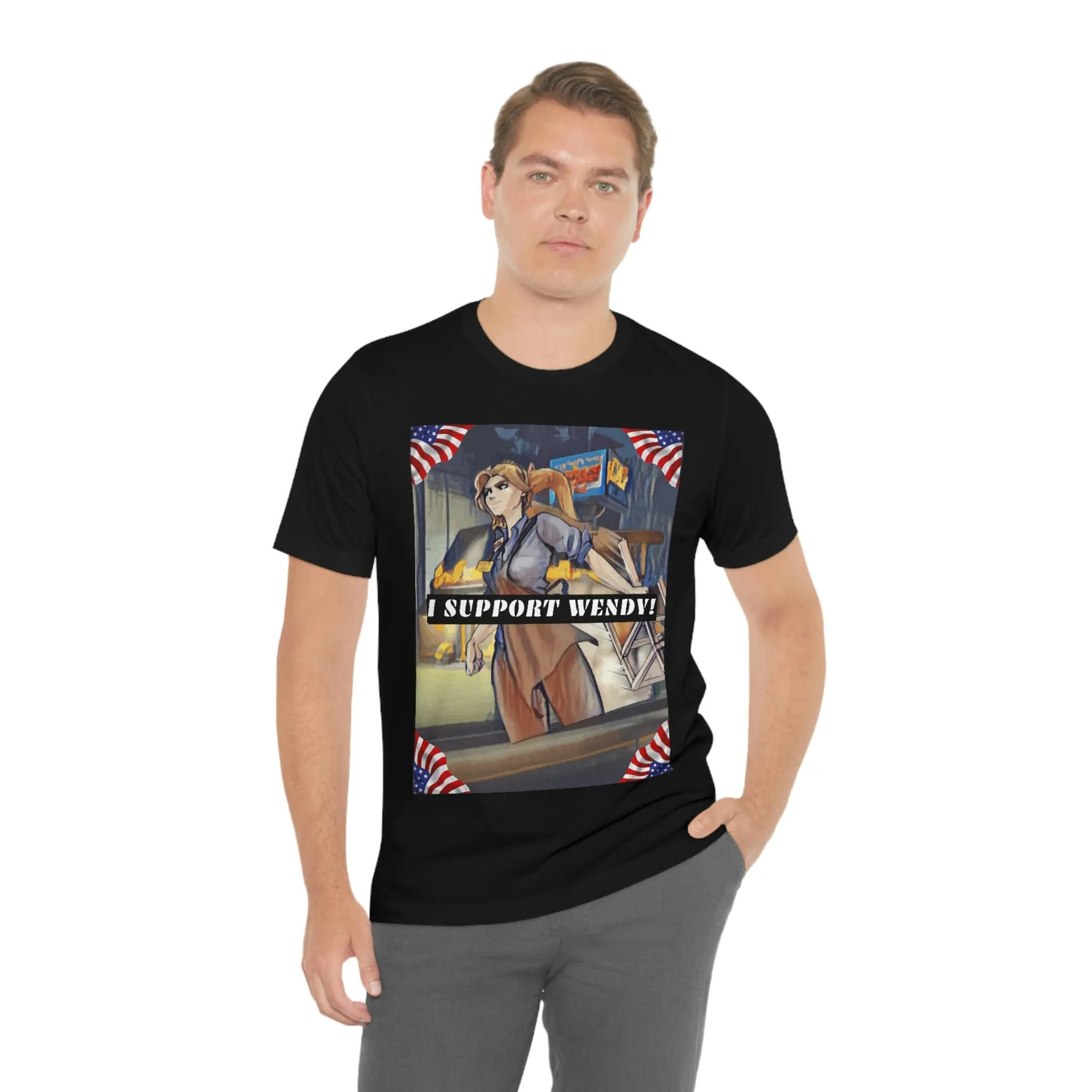 I Support Wendy! Short Sleeve Tee