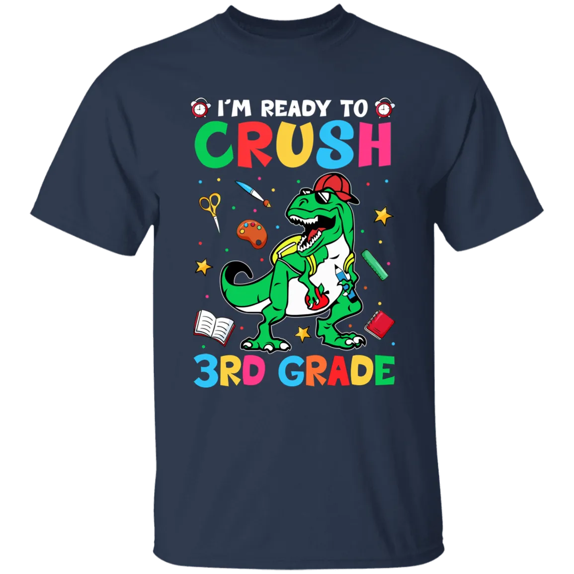 I'm Ready To Crush 3rd Grade Youth Cotton T-Shirt