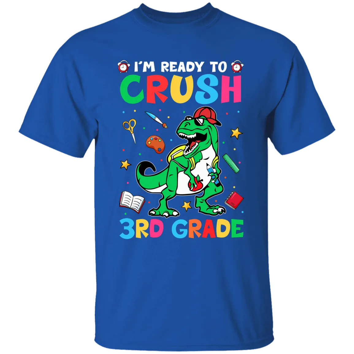 I'm Ready To Crush 3rd Grade Youth Cotton T-Shirt